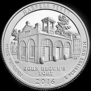 *25 Centov USA 2016, Harpers Ferry National Historical Park - Kliknutím na obrázok zatvorte -